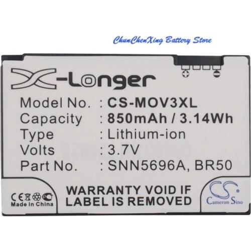 Cameron Sino 850mAh Battery BR50 for Motorola 285, U6, 300, 500, Razr V3, V3c, V3E, V3i, V3IM, V3m, V3T, V3xx, Razr V3Z, V235
