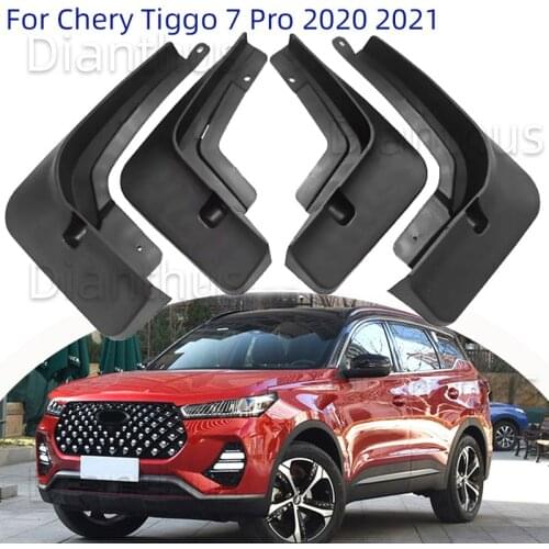 For Chery Tiggo7 Pro Tiggo 7 Pro 2020 2021 Car Mudguard Anti-splash Anti-Fouling Front Rear Fender Accessories