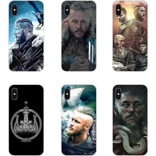 Phone Cases For LG G3 G4 Mini G5 G6 G7 Q6 Q7 Q8 Q9 V10 V20 V30 X Power 2 3 K10 K4 K8 2017 Ragnar Lothbrok Vikings Series Painted