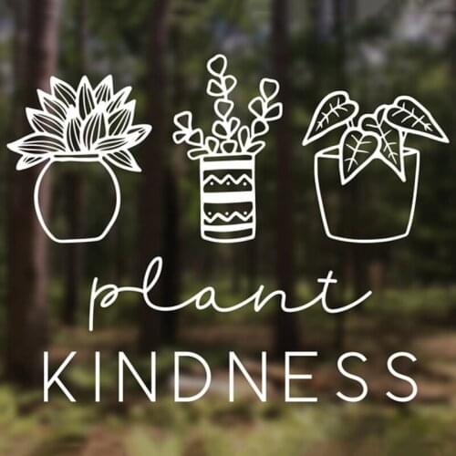 Black/Sliver If You can Be Anything Be Kind Quote Car Sticker Laptop Decor Removable Waterproof Window Body Decal CL969