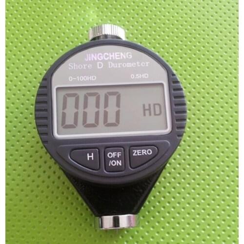 Digital Shore D Tester Hardness Meter Rubber Plastics Durometer 0~100HD