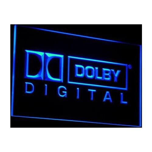 C034 Dolby Digital LED Neon Light Signs