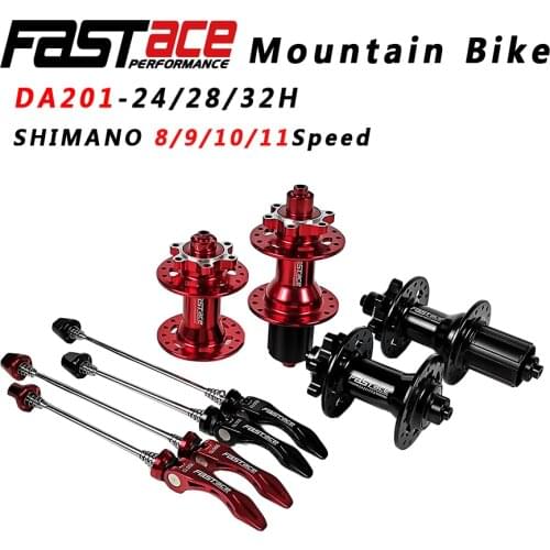 Fastace Hub DA201 Sealed Bearing Disc Brake 24 28 32 Holes Bicycle Quick Release 8 9 10 11 Speed 30 Rings MTB Mountain Bike Hub