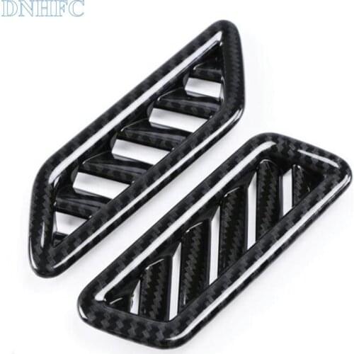 DNHFC Car instrument table air conditioning outlet decoration sequin car sticker for Volkswagen T-ROC T ROC TROC 2017 2018