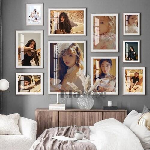 G)I-DLE Girl Group K-Pop Music Star Art Prints Poster Sexy Wall Stickers Modern Bar Pub Club Canvas Painting Home Decor Gift