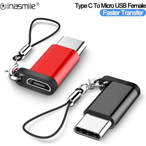 4 Sets Type C To USB 3.0 OTG Adapter for MacbookPro Xiaomi Huawei Samsung phone Charging Cable charger type C to Micro usb cable
