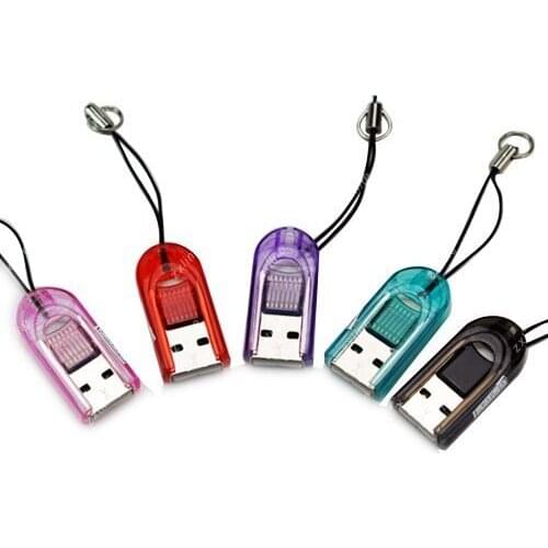 5000 pcs/lot * NEW USB 2.0 MicroSD TF T-Flash Memory Card Reader