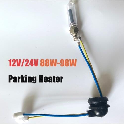 12V 24V 1cm/ 0.4inch Ceramic Pin Glow Plug 4.8-5.5A For Eberspacher D4S Air Diesel Parking Heater Car Accessories