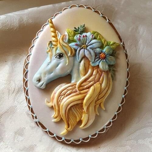 New God beast corner silicone mold DIY fondant silicone mold chocolate fudge mold baking utensils