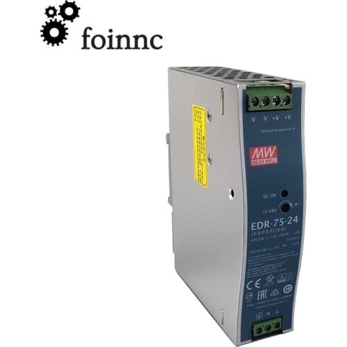 New MEAN WELL switching power supply lighting transformer AC 110V 220V to DC 24V 75W power adapter