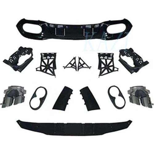 Suitable For Benz Mercedes W177 New Class a A180la200l Modified Amg A45 Surround the Rear Lip and Tail Throat