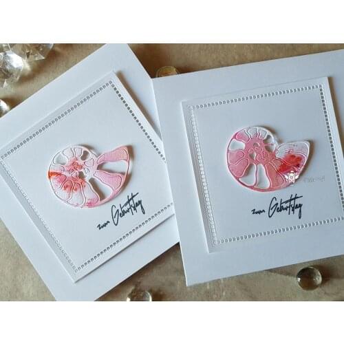 Mmao Crafts Metal Steel Cutting Dies New Conch decoration Stencil For DIY Scrapbooking Paper/photo Cards Embossing Dies