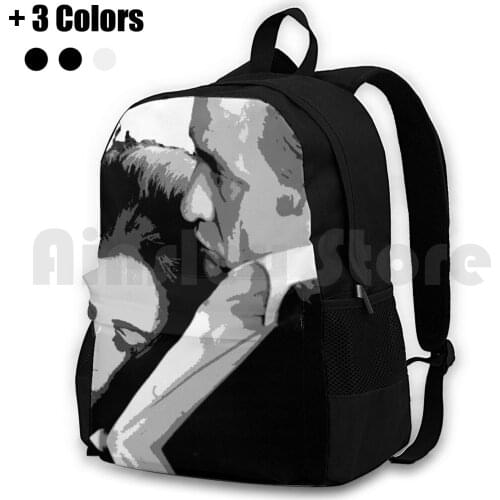 Johnny Cash & June Carter Cash Outdoor Hiking Backpack Riding Climbing Sports Bag Country Music Country June Carter June Carter