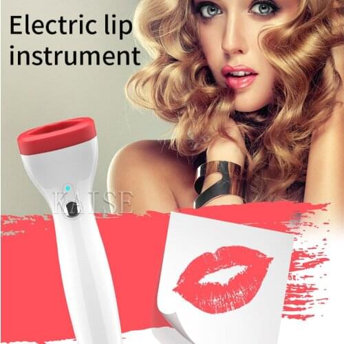 Silicone Lip Plumper Device Electric Lip Plump Enhancer Care Tool Natural Sexy Bigger Fuller Lips Enlarger Labios Aumento Pump