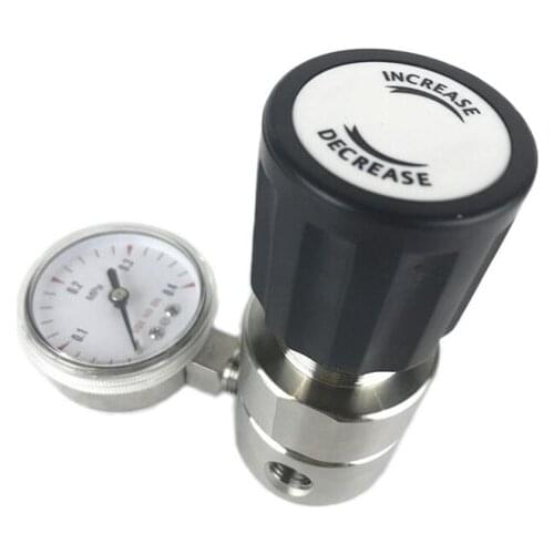 High Heavy Duty Gas co2 Back Pressure Regulator Valve