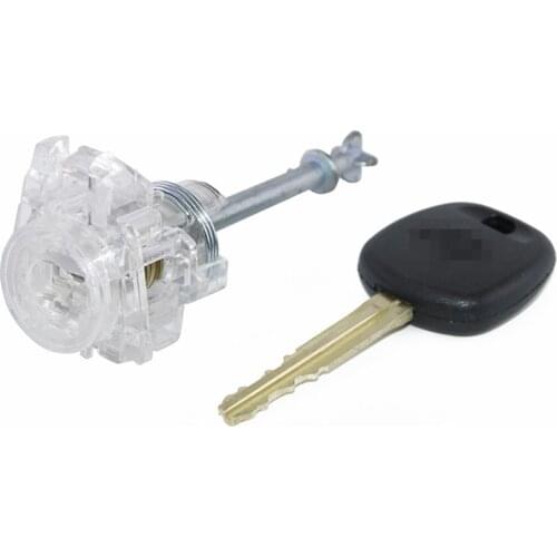 1Pcs Transparent Visible Cutaway Clear TOY43 Car Practice Lock Cylinder Auto Locksmith Tools for toyota