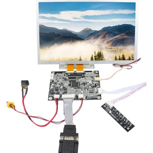 10.1inch AV101VW01 V3 800X480 LCD Screen with VGA AV LCD Controller Board