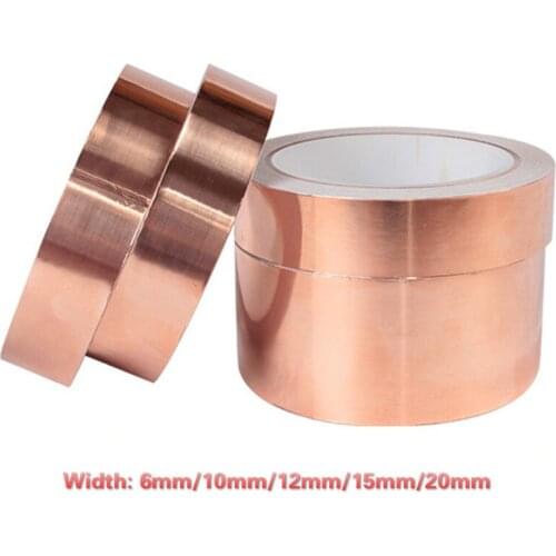 10m/roll Waterproof Gold Silver DIY Copper Foil Strip Wall Sticker Gap Sealing Foil Tape Floor Seam Sticker Home Decor 6/10/12/1