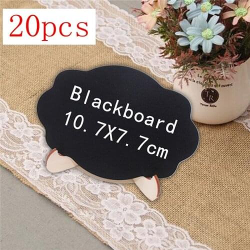 20 pcs children handmade Creative Gifts movable difformity mini wooden blackboard