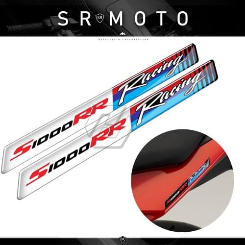 3D Resin Motorcycle Sticker Case for BMW Motorrad S1000RR S1000 RR Racing Sticker