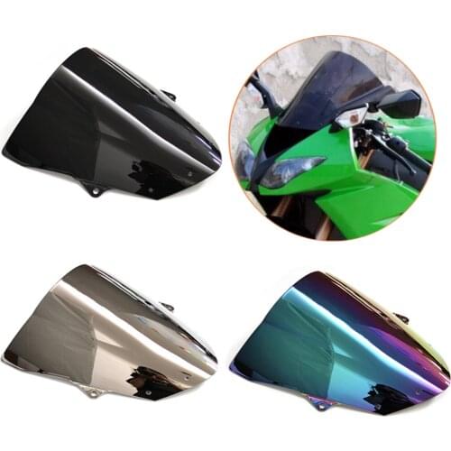 4Color Motorcycle Windshield Windscreen Fit for Kawasaki NINJA ZX10R 2008 - 2010 ZX6R 2009 - 2016 ZX 10R ZX 6R