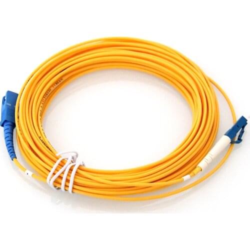 5PCS/bag 10M SC-LC Simplex single-mode fiber optic patch cord 10M Simplex 3.0mm FTTH fiber optic jumper