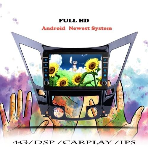 Car Radio For Hyundai Sonata I40 I45 I50 YF 2011 2012 2013 2014 2015 Android Multimedia Player DVD Navigation GPS Tape Recorder