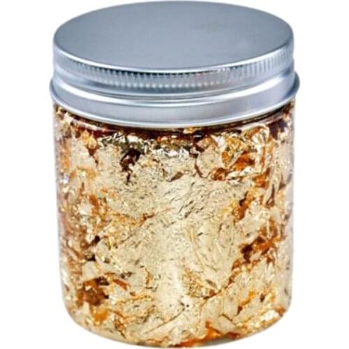 DIY Crafts Nail Art Glitter Paper Flake Foil Chips Decal Decoration 3D Sticker X4YD