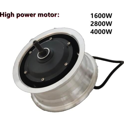 HM 60v 1600W Motor 2800W 4000W engines Motor 60V/72V 10inch 11inch 13inch motor wheels for REALMAX electric scooter kick scooter