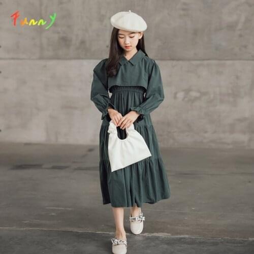 Funny Kiddie Casual Dresses For Girls