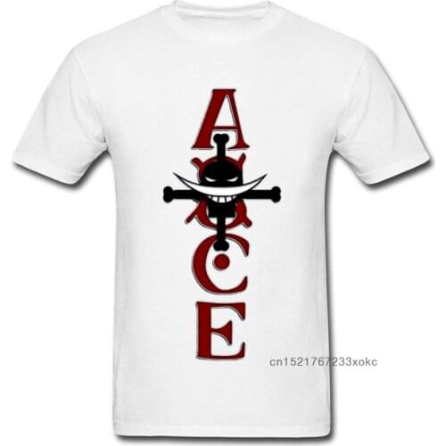 We Are Pirate T-shirt Ace Men Tshirt Deer Chopper Print T Shirt Ace Skull Letter Tee One Piece Luffy Captain Tops Custom Shop