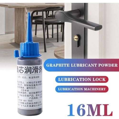 60ml Graphite Non Toxic Lock Lubricant Gate Multifunction Locksmith Supplies For In Gate Lock, Safety Lock And Other Lock Set