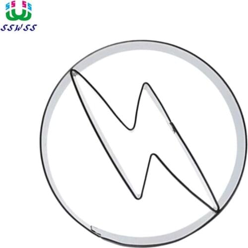 Ball Lightning Cookie Cutters Baking Molds,Thunder Fruits Cake Decorating Fondant Cutters Tools