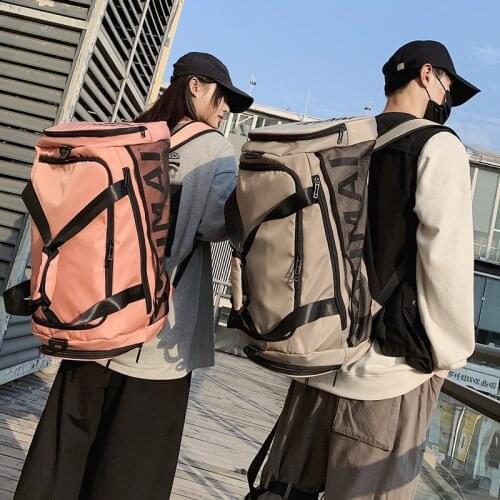 2021 Korean Style Mens And Womens Shoulder Bag Large-capacity Nylon Waterproof And Wear-resistant Travel Bags