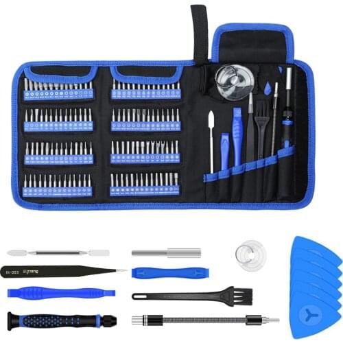 126 In 1 Precision Screwdriver Set Multi-function Torx Screw Driver Bit Hex Magnetic Bits Phillips Screwdrivers Repair Tools Kit