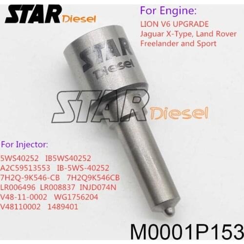 STAR diesel M0001P153 Siemens Injector Sprayer Nozzle Tips For 5WS40252 IB5WS40252 A2C59513553 IB-5WS-40252 7H2Q-9K546-CB