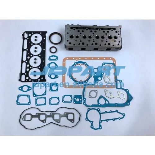 New V2203 BARE Cyl Head & Full Gasket Set for BOBCAT S160 Kubota V2203