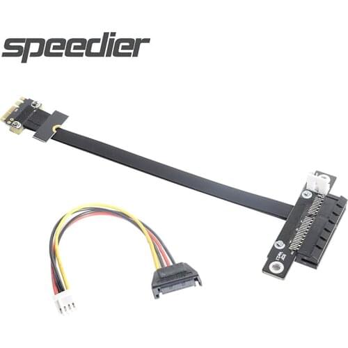 New Riser Card M.2 WiFi A.E Key A+E Interface To PCI-e x4 Extender Adapter Gen3.0 Key A.E PCIE 3.0 x4 Extension Cable Jumpers