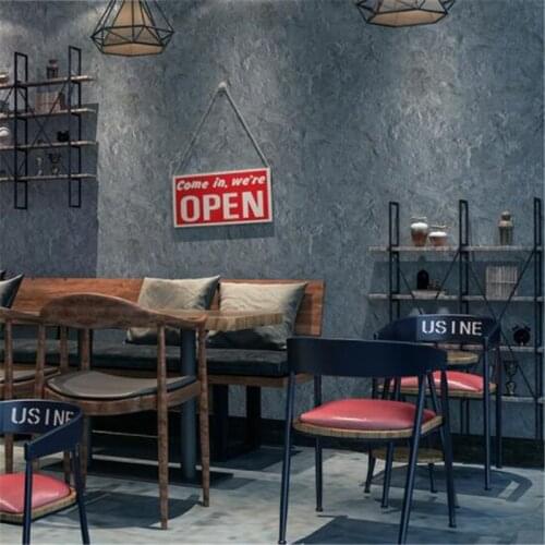 WELLYU High-end retro retro personality culture stone wallpaper dark restaurant hotel cafe marble wallpaper papel de parede