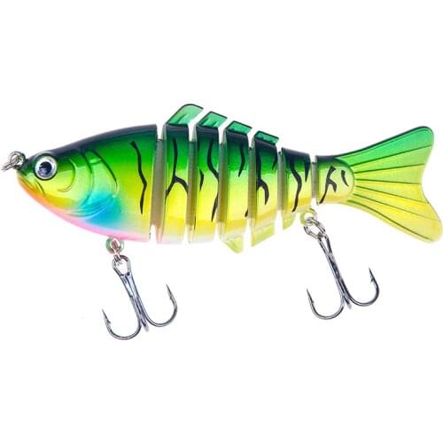 1PCS Fishing Lure Sinking Wobblers Multi-section Hard Bait100mm15g Crankbait Minnow Hard Artificial Bait For Fishing Tackle Lure