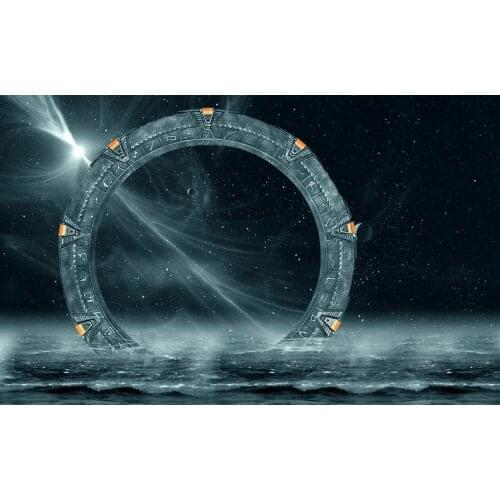 Stargate in the Ocean Art Film Print Silk Poster Home Wall Decor 24x36inch
