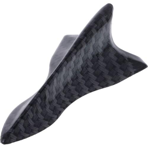 652F 1Pcs Universal EVO-Style Pu Rear Roof Shark Fins Spoiler Shark Fin Diffuser Vortex Generator Car Roof Spoiler Bumper
