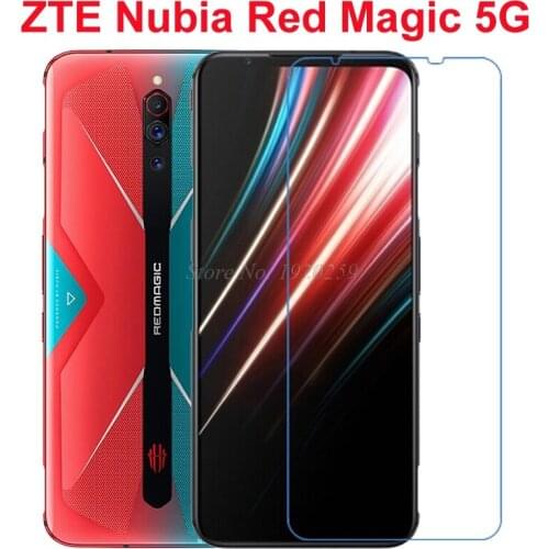 ZTE Nubia Red Magic 5G Smartphone Glass 9H High Quality Protective Transparent Glass For Nubia Red Magic 5G Glass 6.65 inch