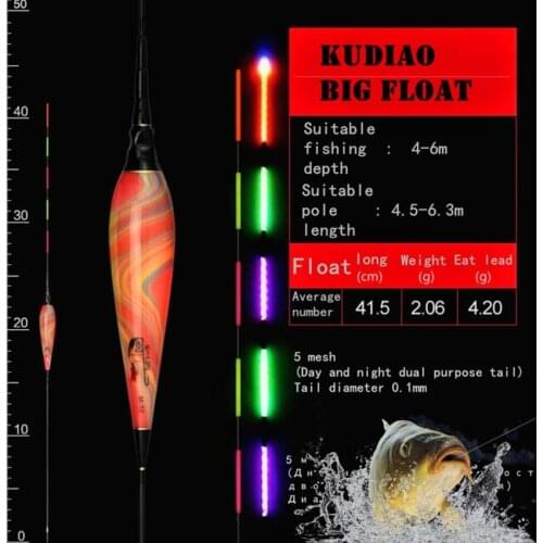 Automatic Night Electronic Changing Buoy Glow In The Dark Smart Fishing Float Bite Alarm Fish Bait LED Light Color Float
