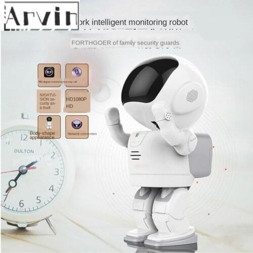 Smart space robot wifi HD security camera mobile phone remote baby care monitor wireless security camera