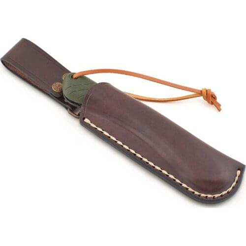 Bahco Laplander Sheath Handbuilt Out of Waketa Leather - Leather Bahco Laplander Cover