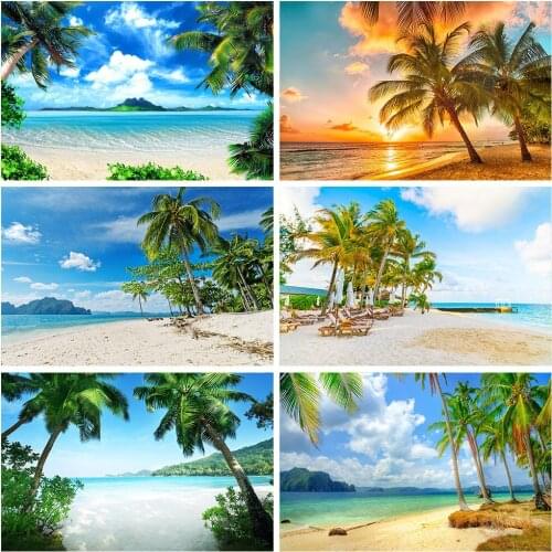 Summer Sea Seaside Ocean Backdrops For Photography Underwater Surface Wave Baby Birthday Party Scenic Photo Background Photocall
