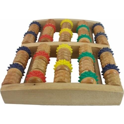 Dutch Wooden Foot Roller Massager Stimulation Promoting Blood Circulation On The Sole Gift Health Supplies Stress Relax