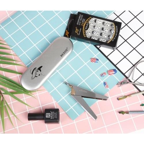 Nail Tools a Cross-Type Shear U-Shaped Scissors Fake Nail Clippers DIY French Cut Upgrade Type Nail Clippers