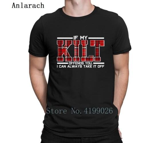 Kilt Funny Scotland Scottish Gift T Shirt Tee Top Spring Autumn Creative Authentic Mens T Shirts Leisure Top Quality Cotton